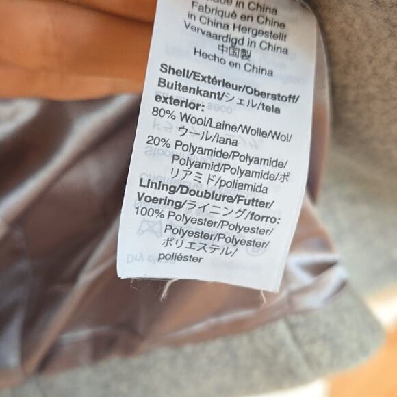 J.Crew Mercantile Women's Cocoon Coat in Italian Stadium-Cloth Wool - Picture 8 of 9